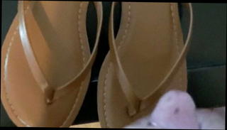 Video 1571635651: flip flop cum, girl friend cumshot, gay man cumshot, gf cum, girl friend shoes, cumshot hd