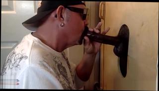 Video 948597904: sucks black gloryhole dick, amateur gay blowjob, gay glory hole