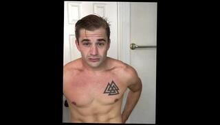 Video 1573552133: solo male oil, model oils, muscular model, solo male shower, men model