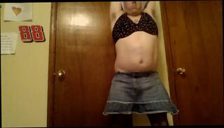 Video 125037701: crossdresser stripping, crossdresser jerking, crossdresser cumshot, crossdresser masturbation, gay crossdresser, strip hd