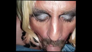 Video 1118042395: gay crossdresser, crossdresser blowjob, biker sucking