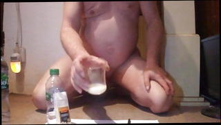 Video 1137066301: mistress cuckolding slave, pain slave bdsm, milk tasting, slave drink, man milk, oil