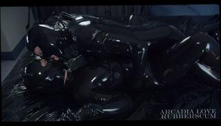 Video 1657071753: fetish latex catsuit, latex catsuit fuck, dirty feet fetish, feet fetish tease, blowjob feet fetish, feet fetish pussy, latex model, amateur model blowjob, latex dirty talk, models kissing, spit tongue fetish, mouth tongue fetish, latex deep