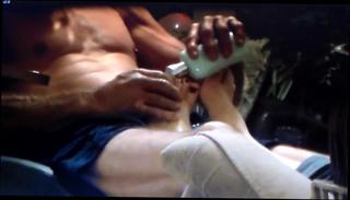 Video 284344104: foot fetish handjob, granny feet, granny rubbing, granny hard, granny guy