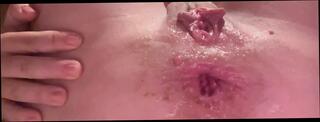 Watch the video about Squirting with vibrator in the ass