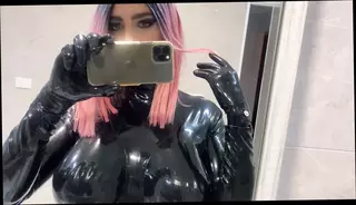 Video 1577881931: gay latex, first latex, latex man