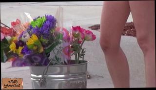 Watch the video about Sam Summers exposes her big boobie after getting picked up and gets laid