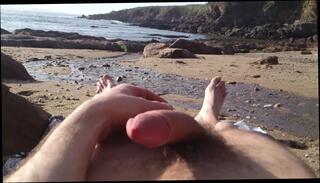 Video 115552601: gay handjob, beach handjob, man handjob