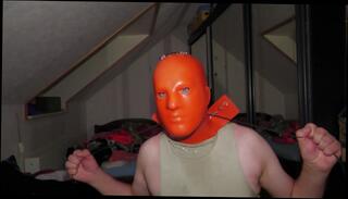 Video 1604174833: fetish bondage, solo bondage, amateur bondage, amateur solo male, bondage mask, behind amateur