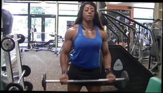 Video 1537887701: webcam muscle girl, webcam straight