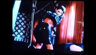 Video 129500201: latex femdom, latex lady, shoots straight
