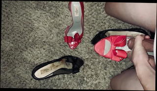 Video 1106463201: cum toes, sexy toes, toe high heels, gay man cum, cum hd