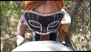 Watch the video about Public blowjob in the park