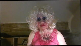 Video 1598977355: anal pegging humiliation fetish, femdom sissy pegging, bdsm femdom pegging, sissy cum dumpster, tranny sissy dildo, bisexual gay sissy, anal dildo penetration, sissy anal masturbation, black dildo, tranny trans, slut whore, wanking