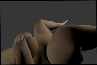 Video 155133101: 3d cartoon animated, 3d model, granny model, models straight, old fat granny
