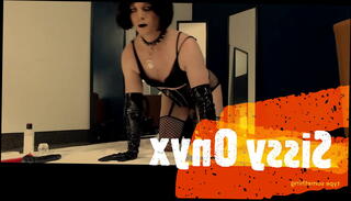 Video 1293180615: crossdresser sissy faggot, crossdresser tranny sissy, sissy crossdresser shemale, sissy crossdresser anal, sissy fingering, sissy anal stretching, sissy fishnets