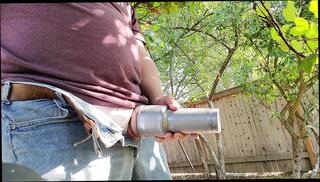 Video 1599282891: outdoor fleshlight, masterbation, man gay