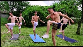 Video 424861045: bukkake, gay hunk, french hunk, hunk outdoors