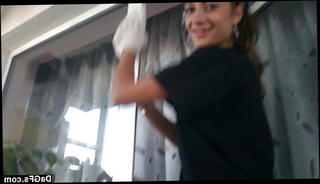 Video 1179925701: cfnm amateur, amateur gf, straight amateur, gf cleans, undressed amateur