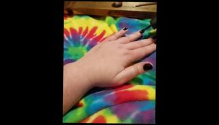 Video 1581469193: bbw fetish, bbw amateur girl, bbw goth girl, bbw black girl, hand nails fetish, polish bbw