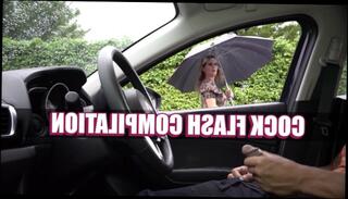 Video 1427903903: amateur public handjob compilation, cock handjob compilation, dick flash compilation, compile car