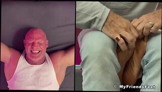 Video 1654256194: bdsm pov, bdsm fetish, hunk feet, muscle gay fetish, feet pits, feet tickled hard