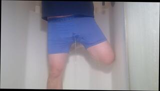 Video 1569182043: pee desperation pissing, pissing peeing wetting, shower peeing piss, solo male pee, amateur self pee, pee wash, floridas amateurs