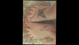 Video 1119739803: girl feet pov, solo female feet, pov amateur girl, amateur pov orgasm, balls feet, tattooed girl solo, womens feet, beads orgasm