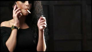 Watch the video about Curly Hair Smoker Talks on Cell