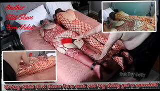 Video 1599670035: trans bbw shemale, slave slut, slave toyed, sub slave