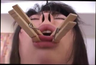 Video 803162804: roped asian, asian pegging, brunette pegging