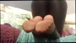 Video 1178078901: gf nylon, nylon soles, wearing nylons, straight