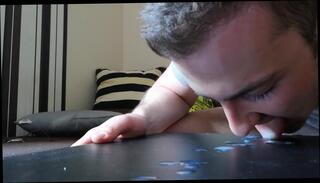 Video 961201004: big cock handjob masturbation, amateur big cock handjob, gay big cock masturbate, webcam cock masturbation, cum swallowing, table cum