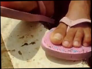 Video 30704301: foot fetish feet, flip flop feet, toes flip flops, feet pink toes, pretty feet toes, feet straight