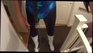 Video 216714701: gay crossdresser, crossdresser boots, crossdresser skirt, gay hd