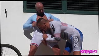 Video 1079125985: gay feet, feet socks, feet outdoors, gay spandex, fucking