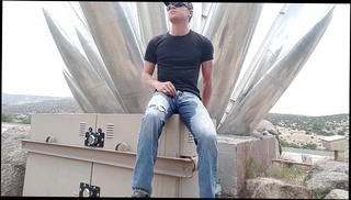 Video 1567068631: pissing jeans, pissing standing, sitting pissing, gay hunk masturbating, gay big cock masturbate, amateur hunk cock, masturbating muscle hunk, gay outdoor masturbation, gay public masturbation, american muscle hunks, cum