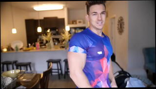 Video 411058405: gay muscle hunk, muscle bodybuilding hunk, hunks tight, nude