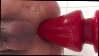 Video 982006701: plug anal gaping, plug anal fuck, gape anal boys, gay anal plug, red anal plug