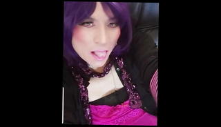 Video 1029697001: latex solo, latex woman, shemale lingerie solo, stockings latex lingerie, female latex