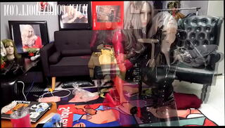 Video 684923535: latex catsuit bondage, latex femdom bondage, latex fetish bondage, latex bdsm fetish, latex catsuit mask, latex vacuum, latex high heels, leather latex