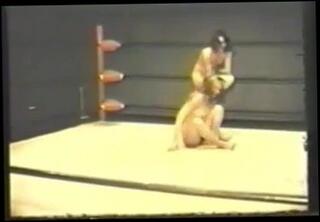 Video 192721201: vintage wrestling catfight, vintage hairy, hairy straight nude, small tits hairy, brunette catfight, two lovely ladies